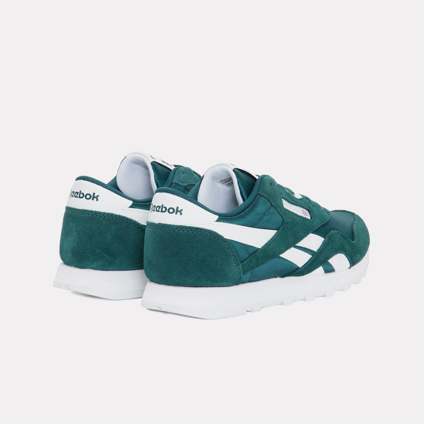 REEBOK FOOTWEAR KIDS Classic Nylon Shoes – Grade School METALGREEN/FTWRWHITE/METALGREE