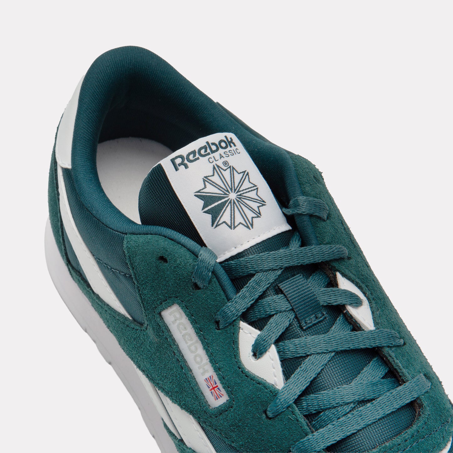 REEBOK FOOTWEAR KIDS Classic Nylon Shoes – Grade School METALGREEN/FTWRWHITE/METALGREE