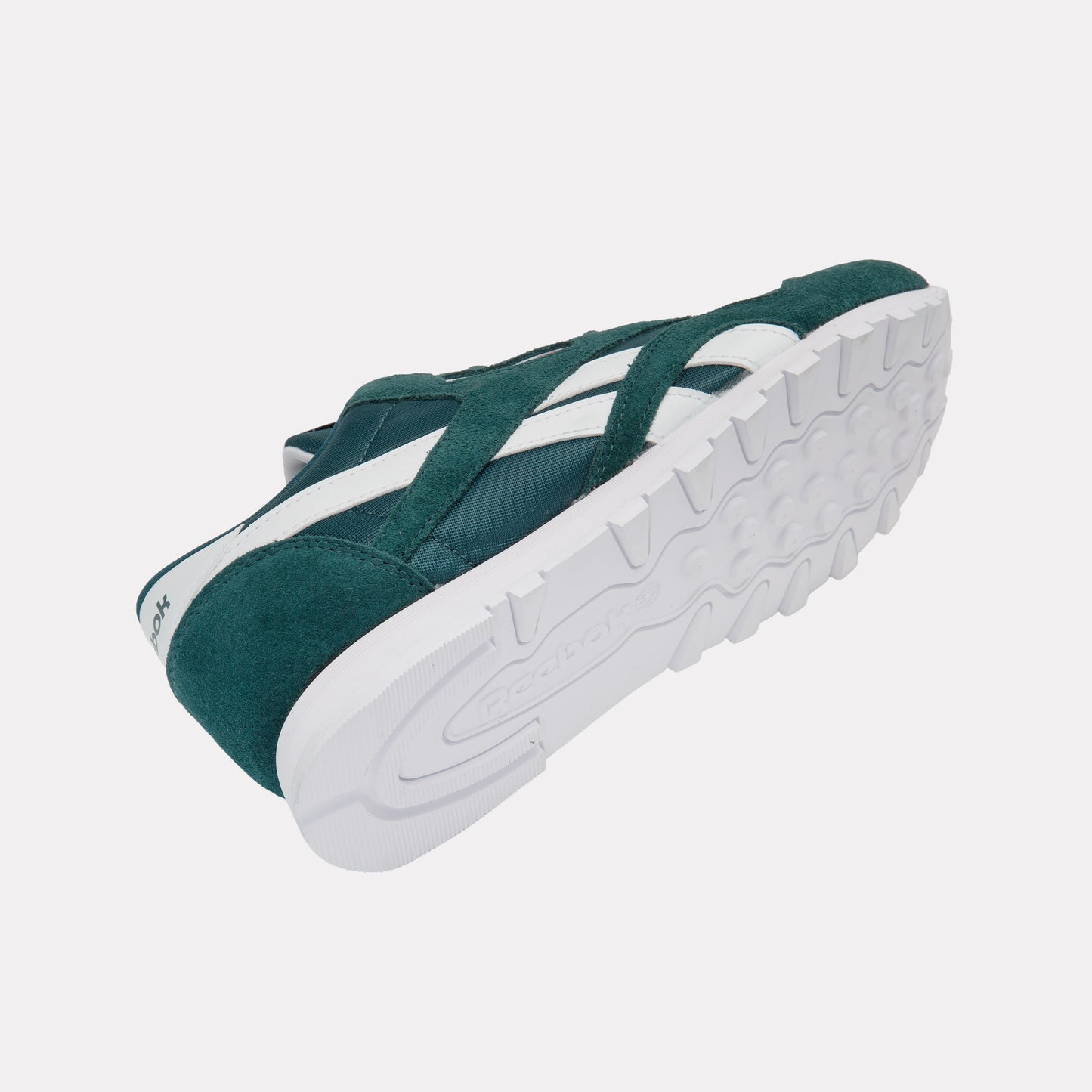 REEBOK FOOTWEAR KIDS Classic Nylon Shoes – Grade School METALGREEN/FTWRWHITE/METALGREE