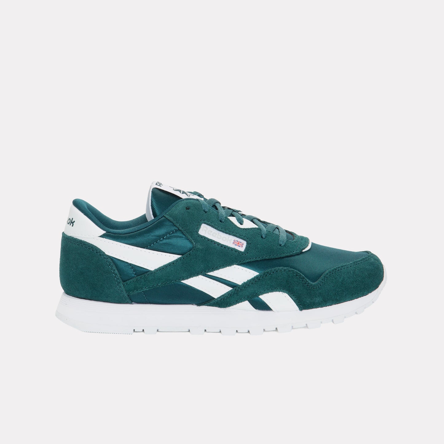 REEBOK FOOTWEAR KIDS Classic Nylon Shoes – Grade School METALGREEN/FTWRWHITE/METALGREE