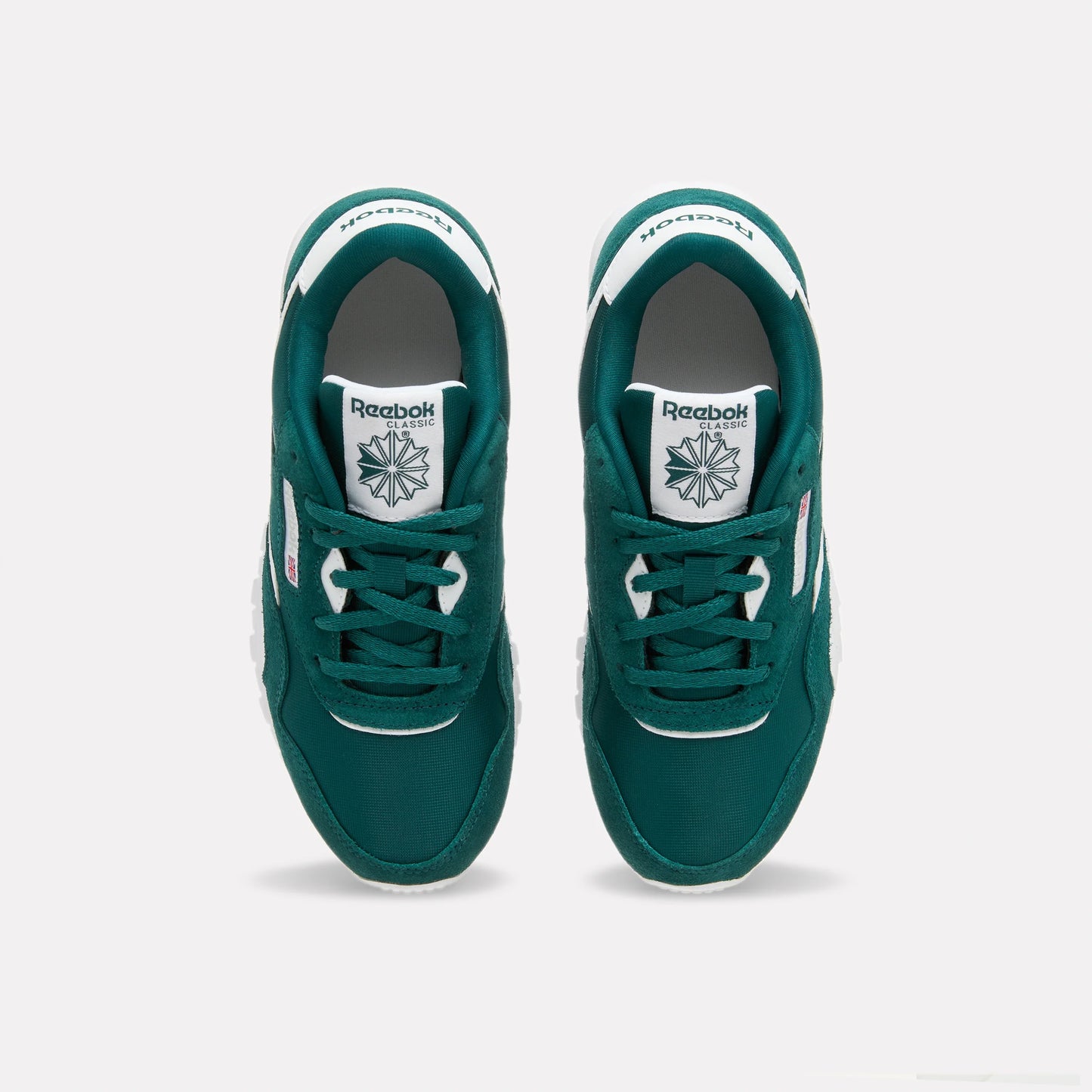 REEBOK FOOTWEAR KIDS Classic Nylon Shoes – Grade School METALGREEN/FTWRWHITE/METALGREE