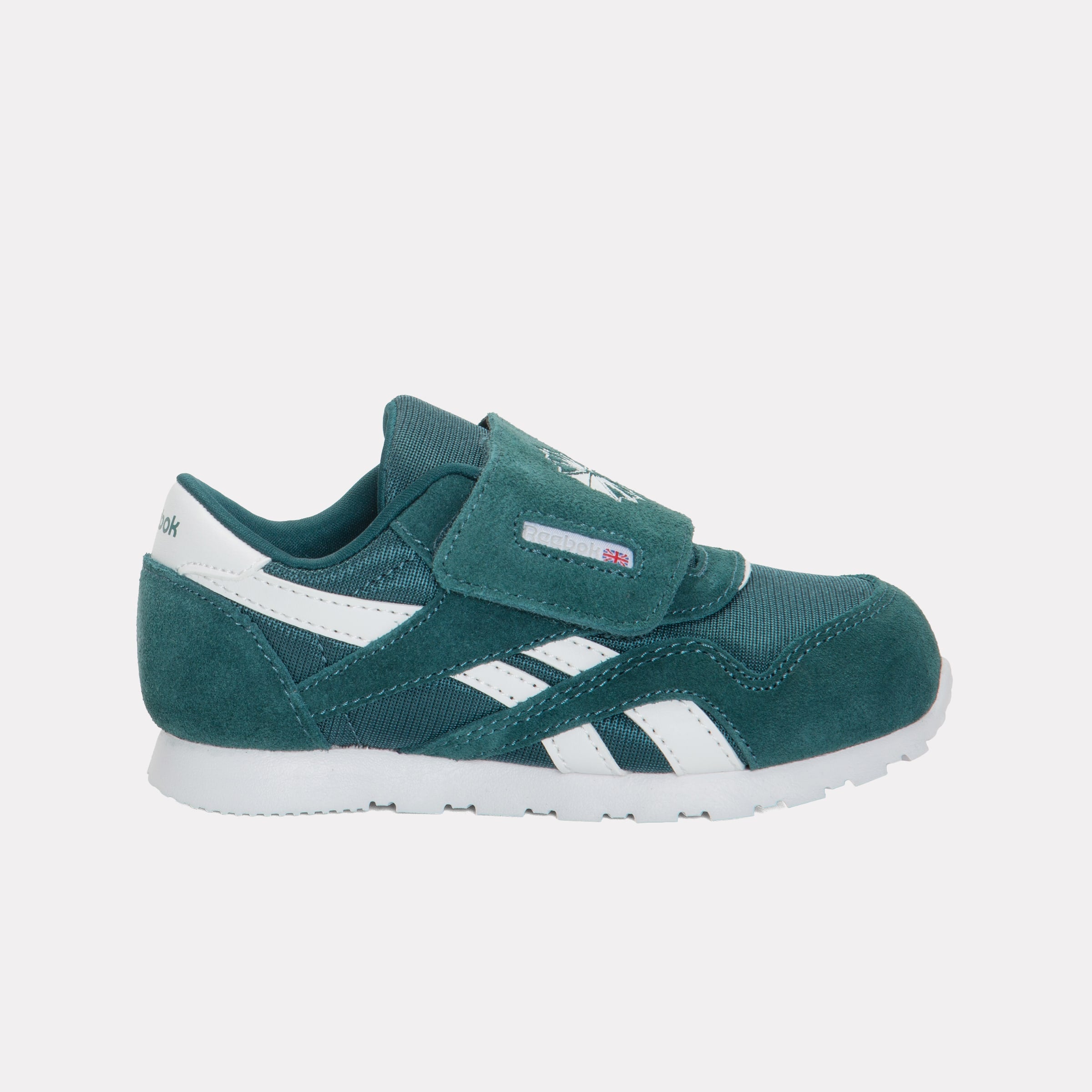 REEBOK FOOTWEAR KIDS Classic Nylon Shoes – Baby & Toddler METALGREEN/F ...