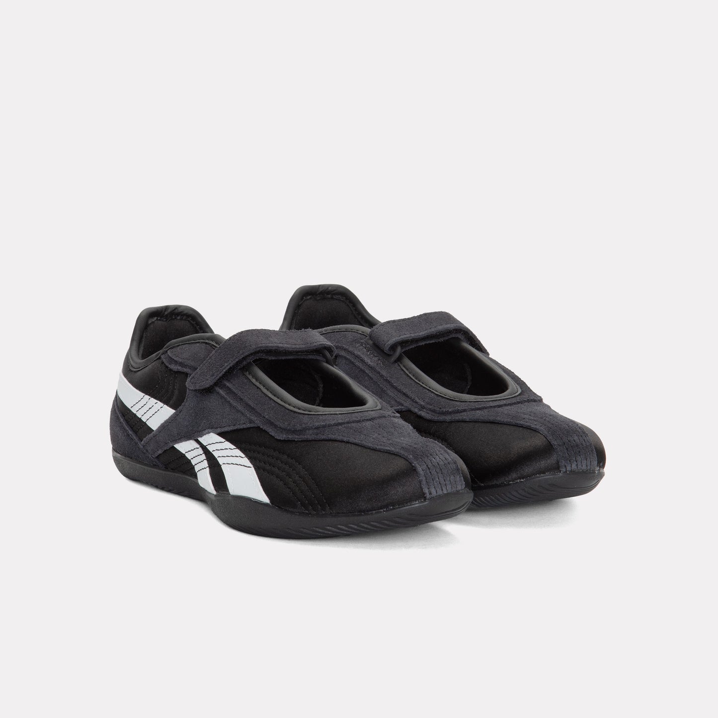 REEBOK FOOTWEAR WOMEN Ultra Lo Mary Jane Shoes BLACK/BLACK/WHITE