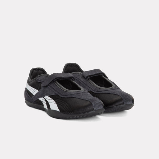 REEBOK FOOTWEAR WOMEN Ultra Lo Mary Jane Shoes BLACK/BLACK/WHITE