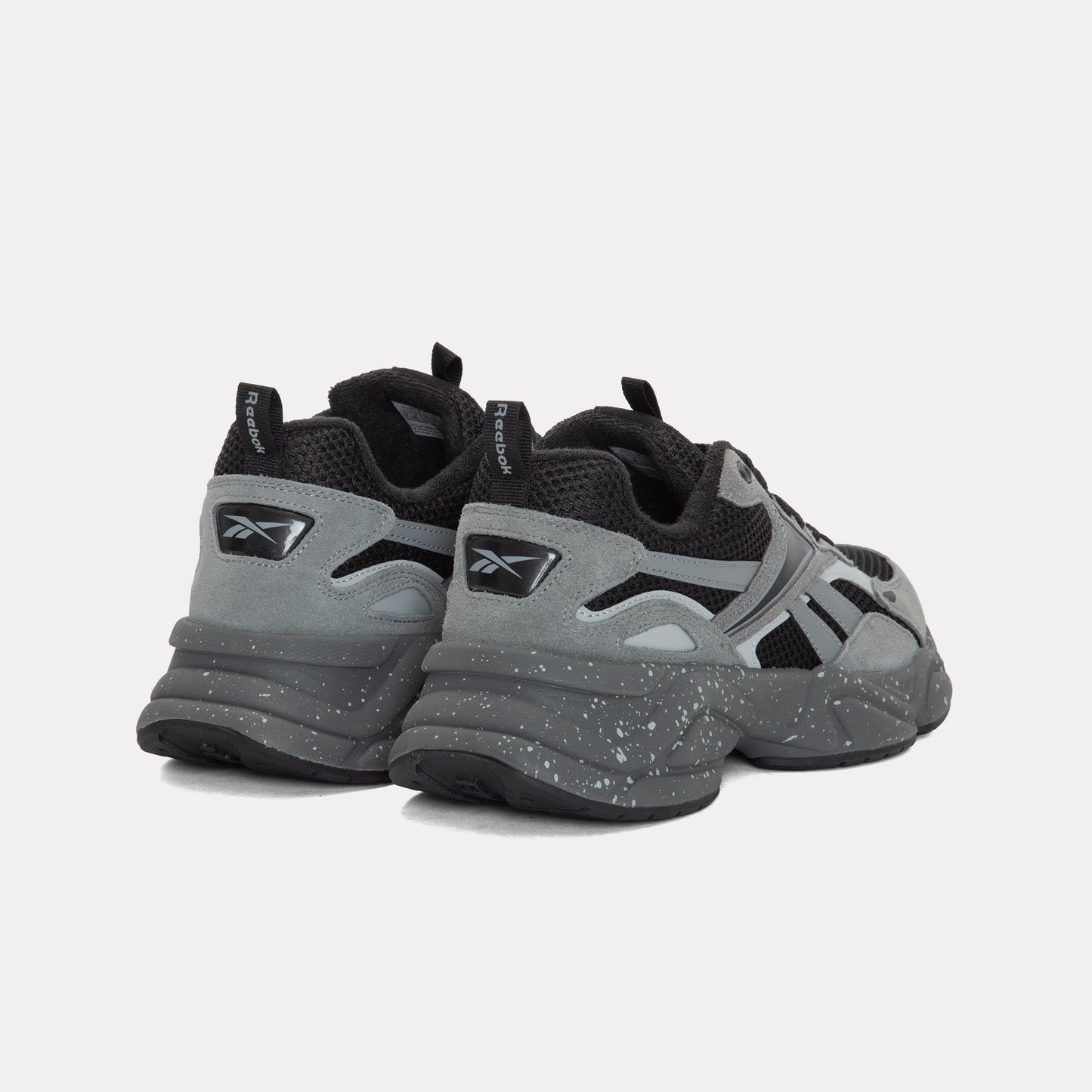 REEBOK FOOTWEAR MEN Reebok Charge Run Shoes PURE GREY 6/PURE GREY 5/BLACK