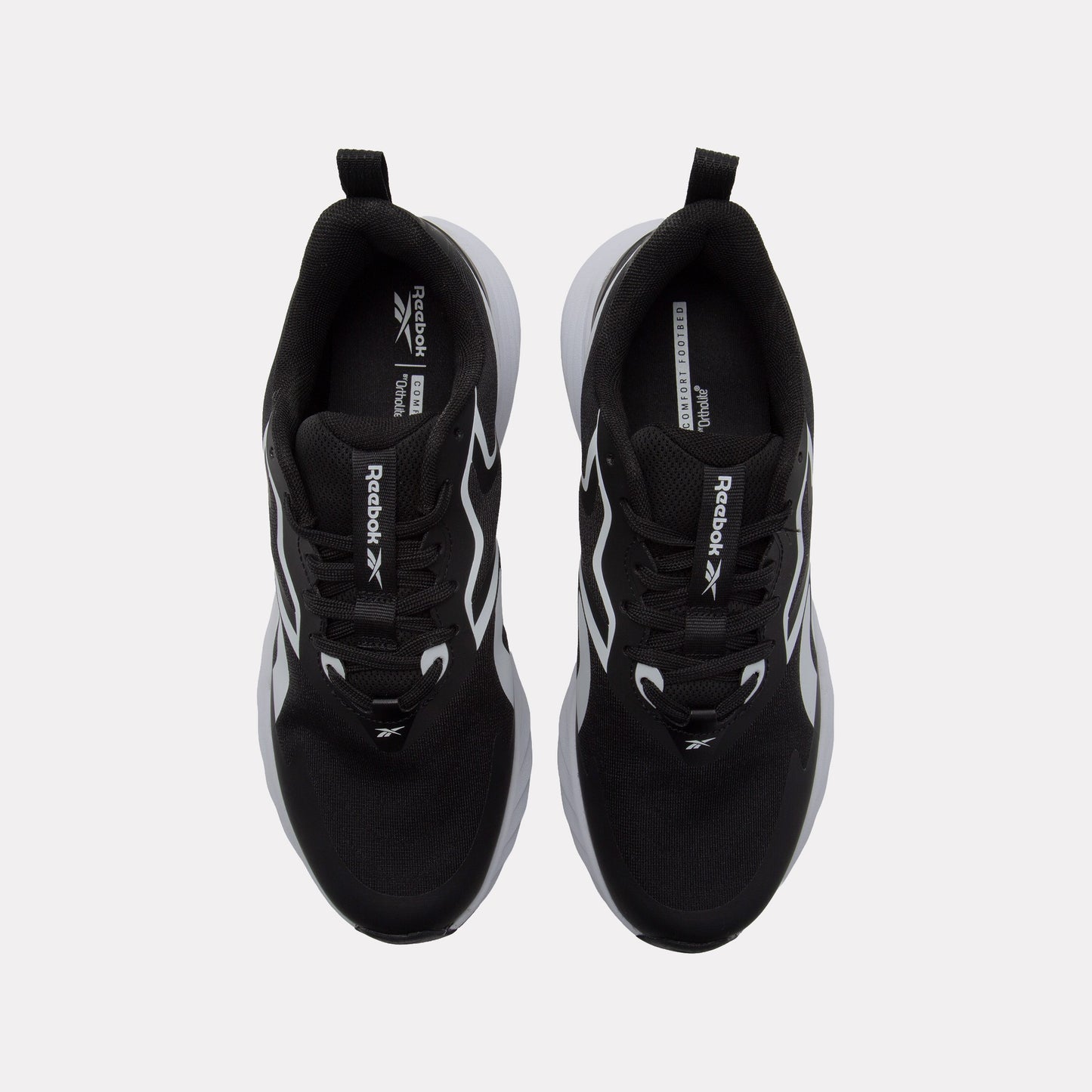 REEBOK FOOTWEAR MEN Reebok Verse Shoes BLACK/WHITE/WHITE