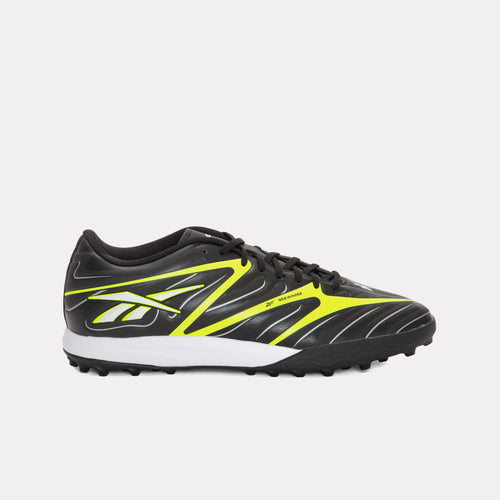 REEBOK FOOTWEAR UNISEX Sidewinder 26 Club Turf Soccer Shoes BLACK/DIGITAL LIME/WHITE