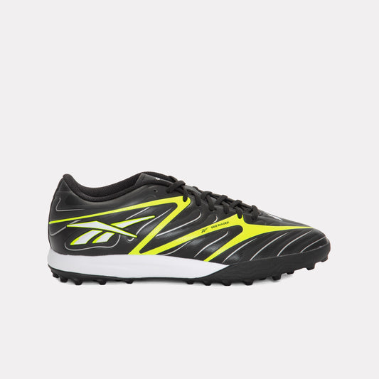 REEBOK FOOTWEAR UNISEX Sidewinder 26 Club Turf Soccer Shoes BLACK/DIGITAL LIME/WHITE