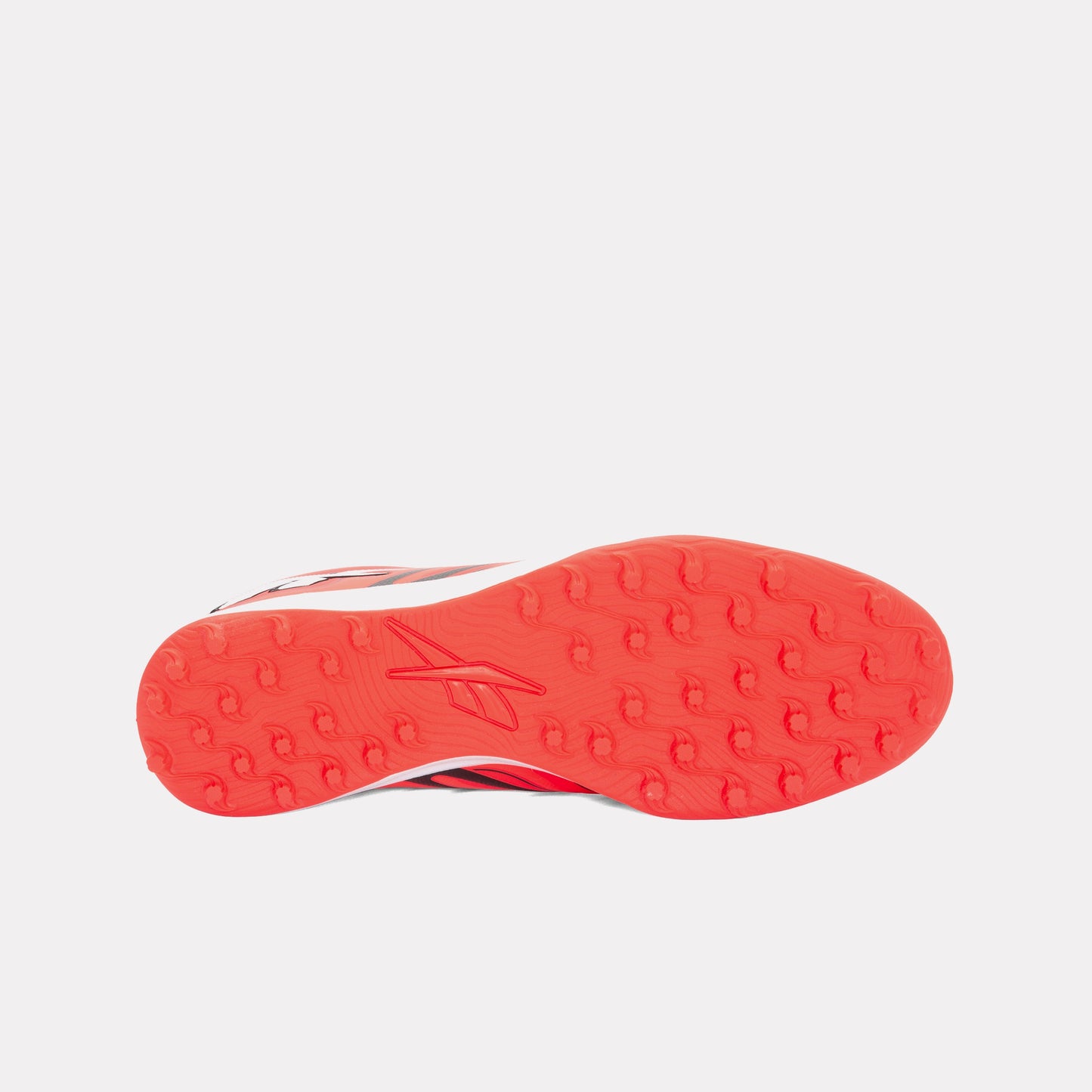 REEBOK FOOTWEAR UNISEX Sidewinder 26 Club Turf Soccer Shoes NEON CHERRY/RIVAL RED/BLACK