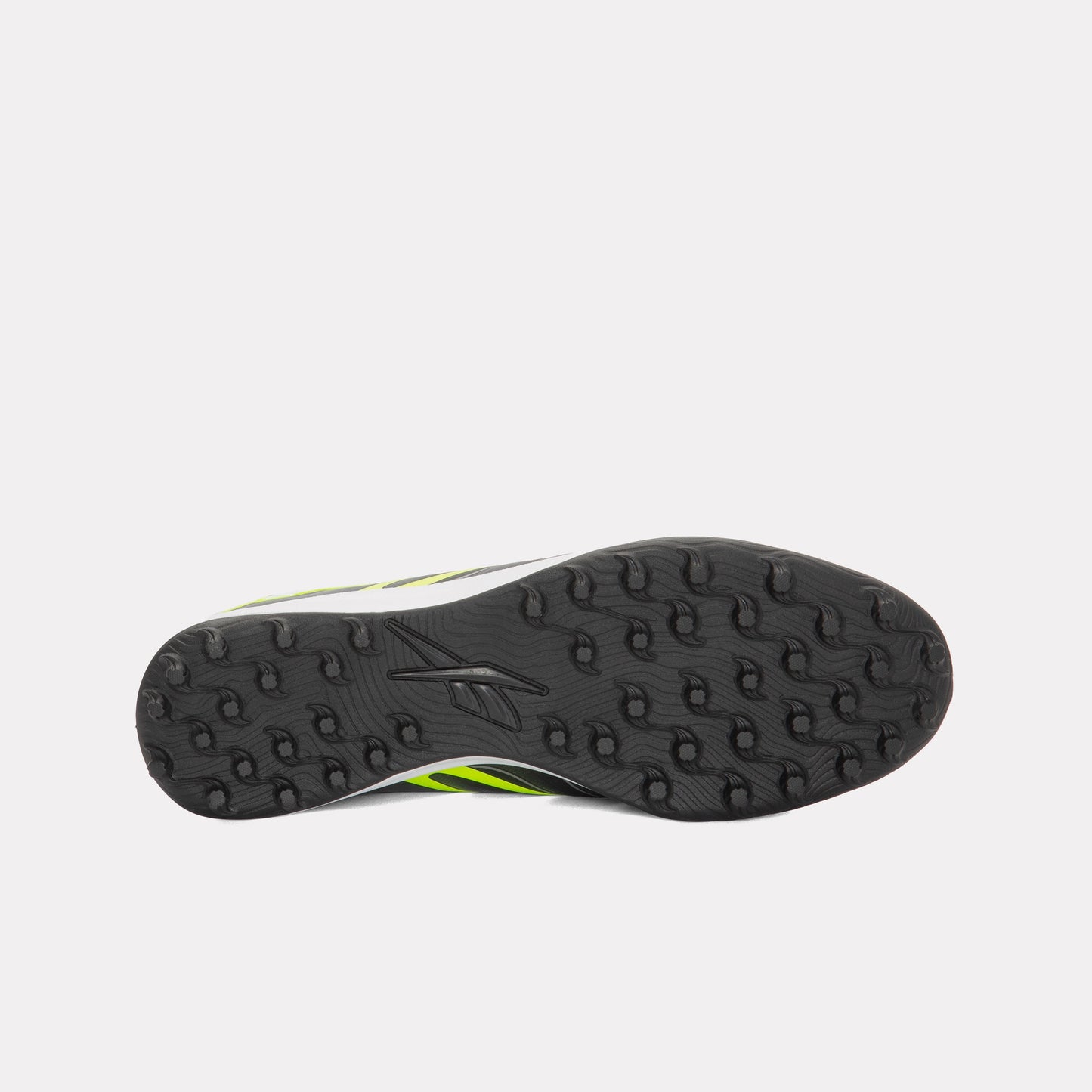 REEBOK FOOTWEAR UNISEX Sidewinder 26 Pro Turf Soccer Shoes BLACK/DIGITAL LIME/WHITE