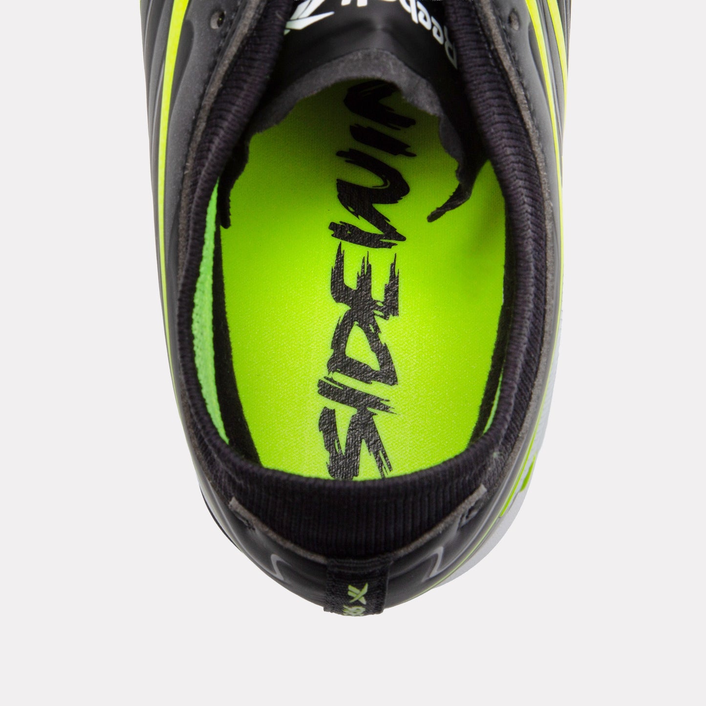 REEBOK FOOTWEAR UNISEX Sidewinder 26 Pro Turf Soccer Shoes BLACK/DIGITAL LIME/WHITE