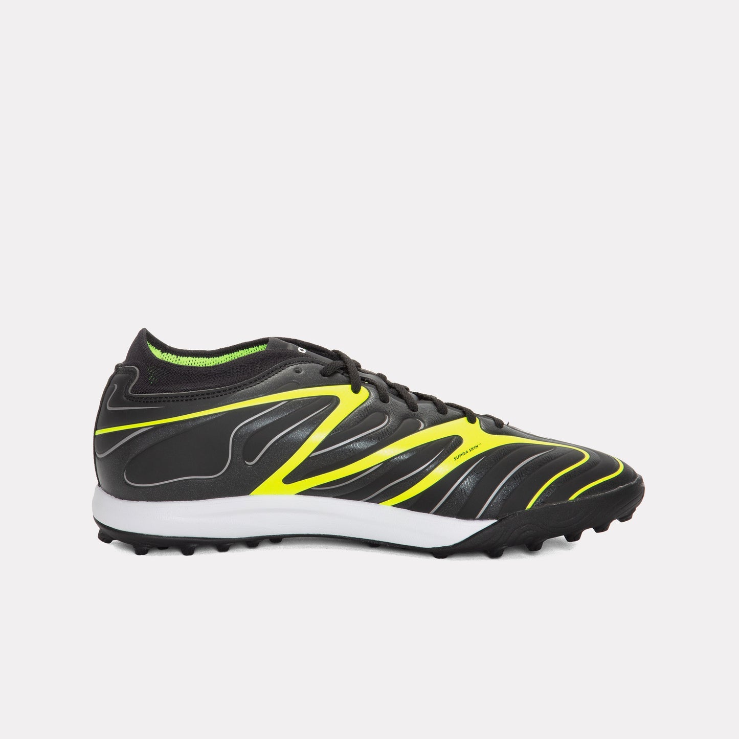 REEBOK FOOTWEAR UNISEX Sidewinder 26 Pro Turf Soccer Shoes BLACK/DIGITAL LIME/WHITE