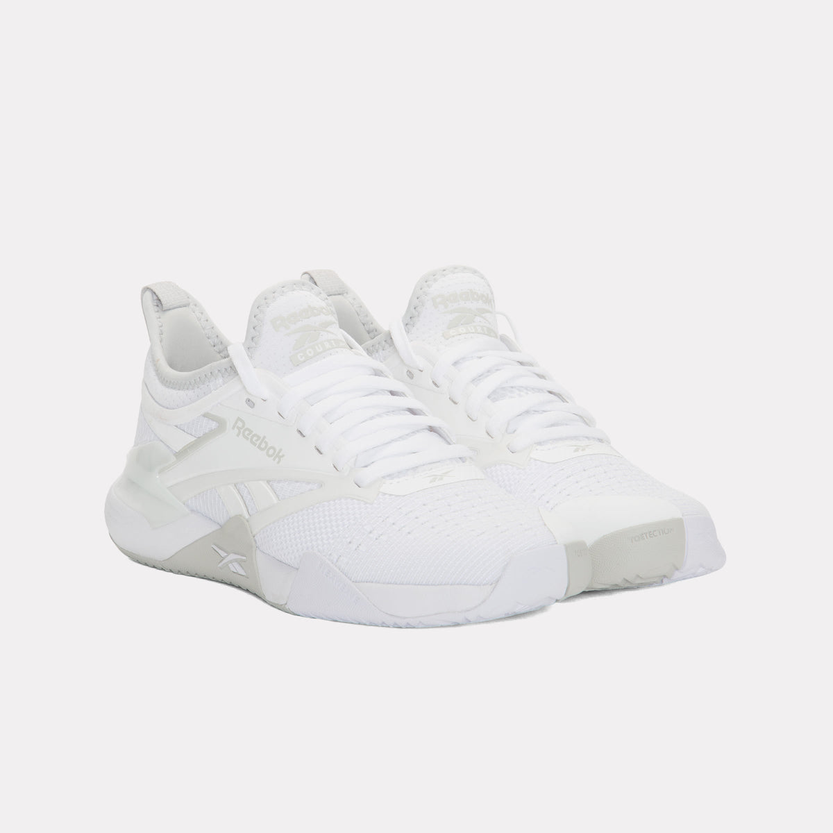 REEBOK FOOTWEAR WOMEN Nano Court Shoes WHITE/NEW GREY 1