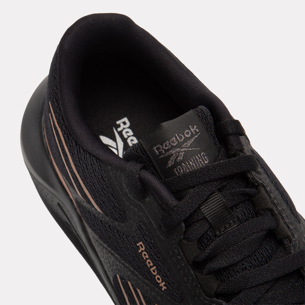 REEBOK FOOTWEAR WOMEN Nanoflex TR 3 Shoes BLACK/COPPER METALLIC