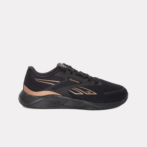 REEBOK FOOTWEAR WOMEN Nanoflex TR 3 Shoes BLACK/COPPER METALLIC