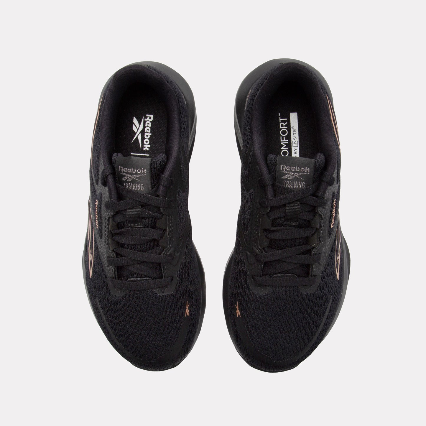 REEBOK FOOTWEAR WOMEN Nanoflex TR 3 Shoes BLACK/COPPER METALLIC