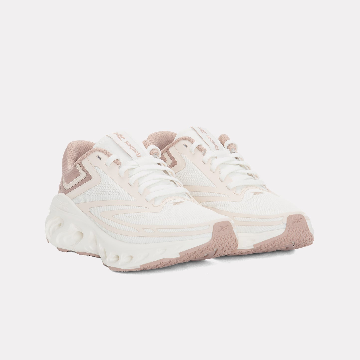 REEBOK FOOTWEAR WOMEN Fuel Flex Run Shoes CHALK/ROSEWOOD/LINEN