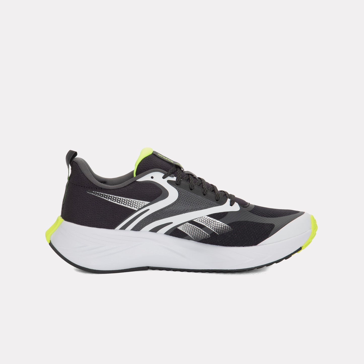 REEBOK FOOTWEAR UNISEX Energen Tech Plus 3 Shoes BLACK/WHITE/DIGITAL LIME