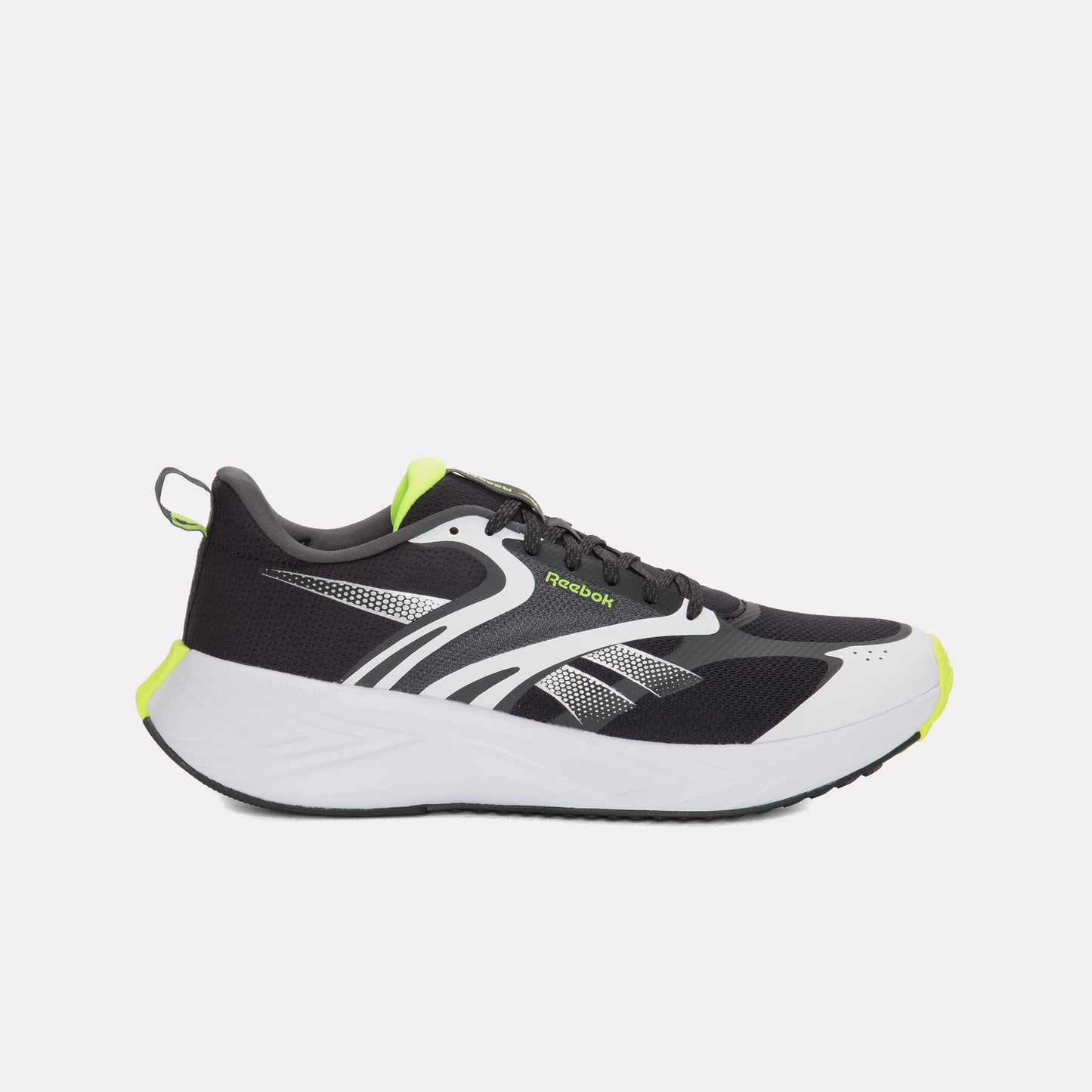 REEBOK FOOTWEAR UNISEX Energen Tech Plus 3 Shoes BLACK/WHITE/DIGITAL LIME