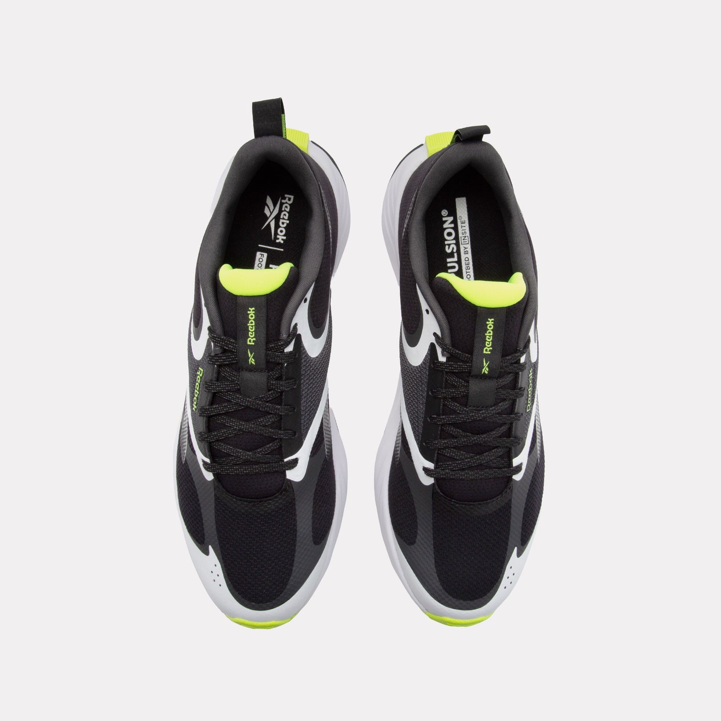 REEBOK FOOTWEAR UNISEX Energen Tech Plus 3 Shoes BLACK/WHITE/DIGITAL LIME