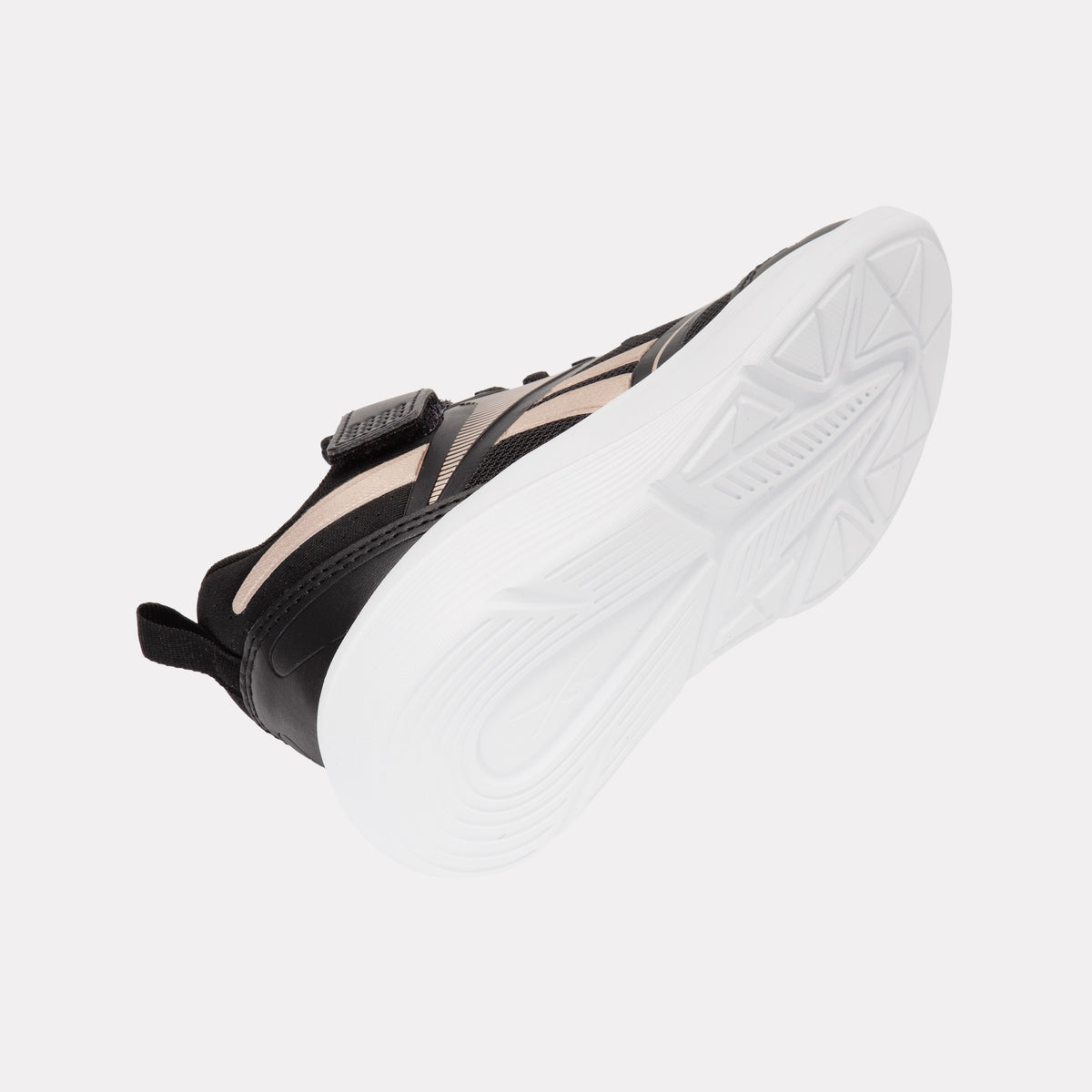 REEBOK FOOTWEAR KIDS Rush Runner 6.0 Shoes - Pre-School BLACK/ROSE GOLD/FTWR WHITE