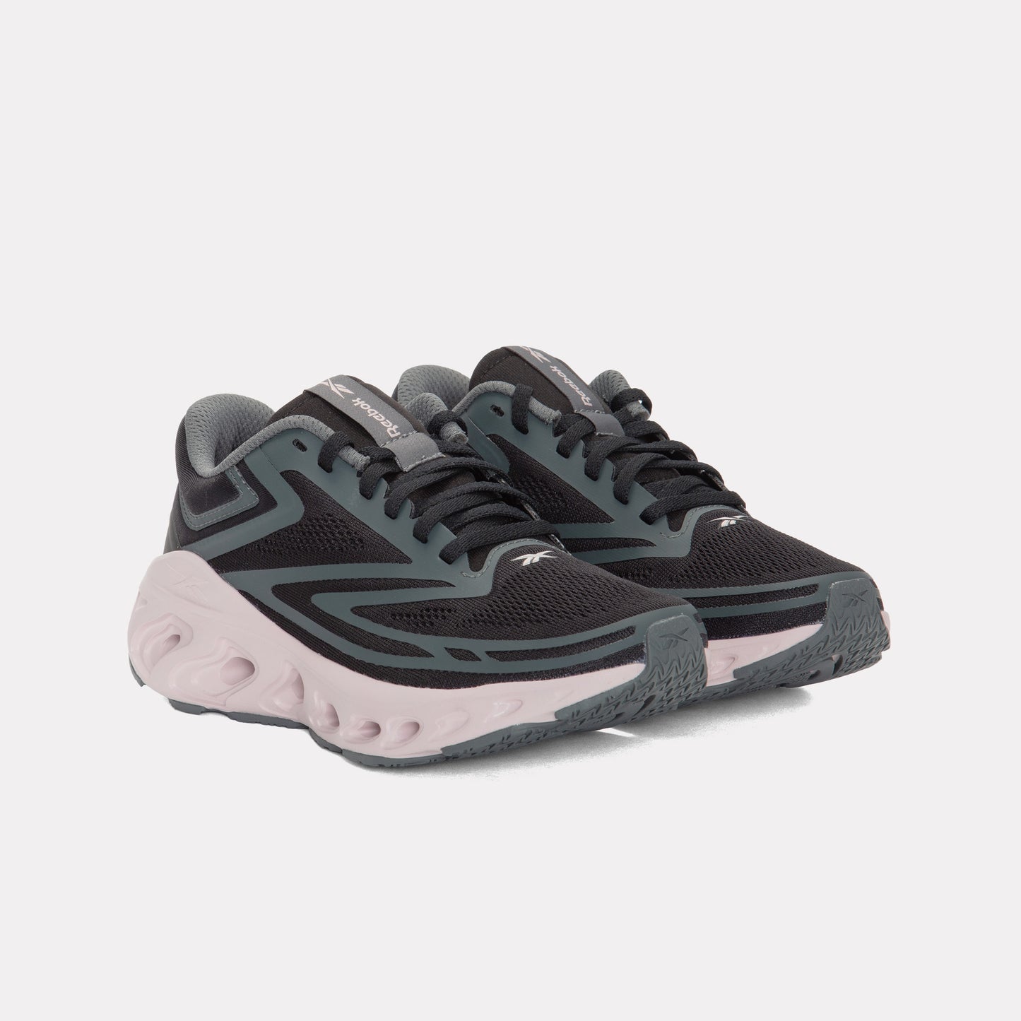 REEBOK FOOTWEAR WOMEN Fuel Flex Run Shoes BLACK/BLACK/PINK