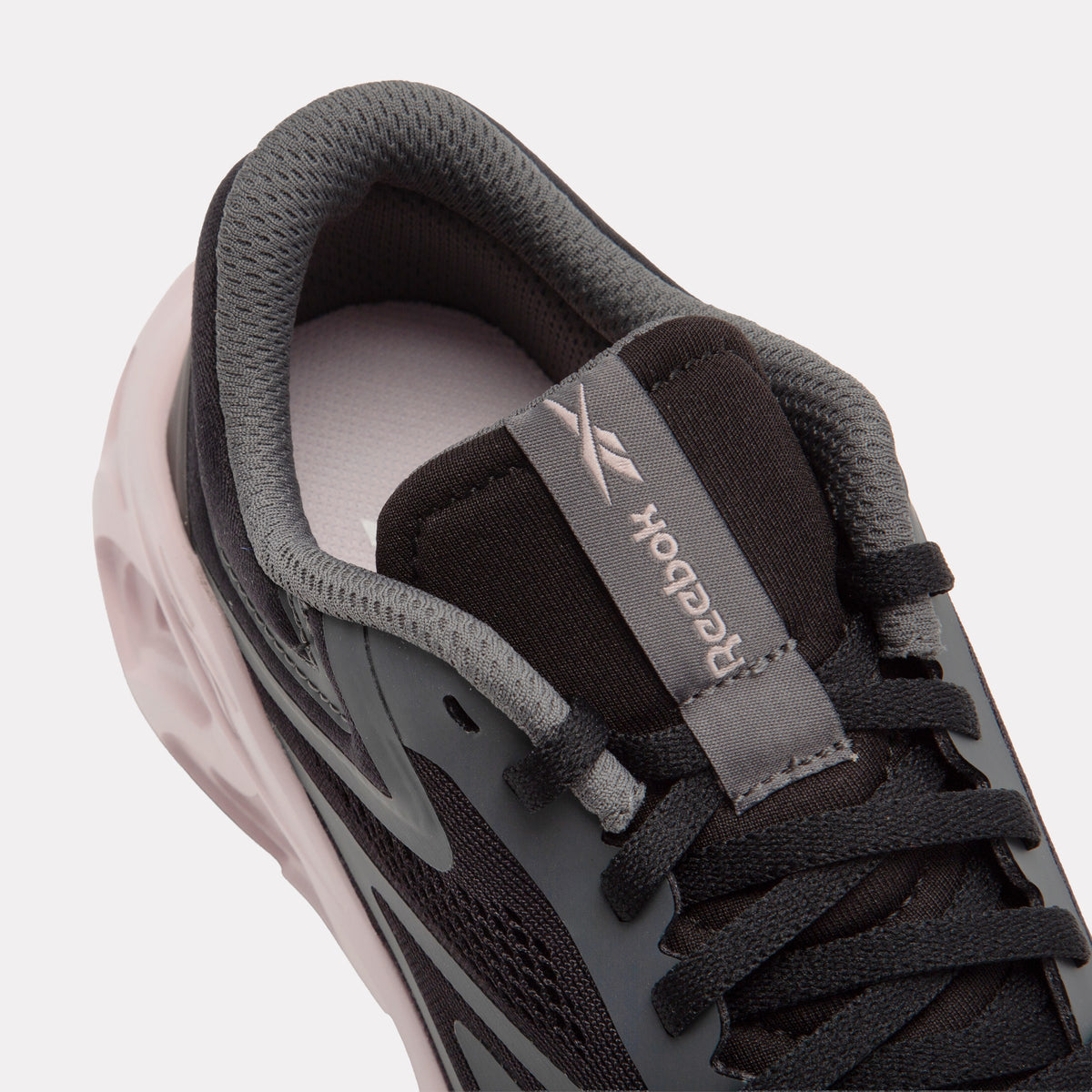 REEBOK FOOTWEAR WOMEN Fuel Flex Run Shoes BLACK/BLACK/PINK