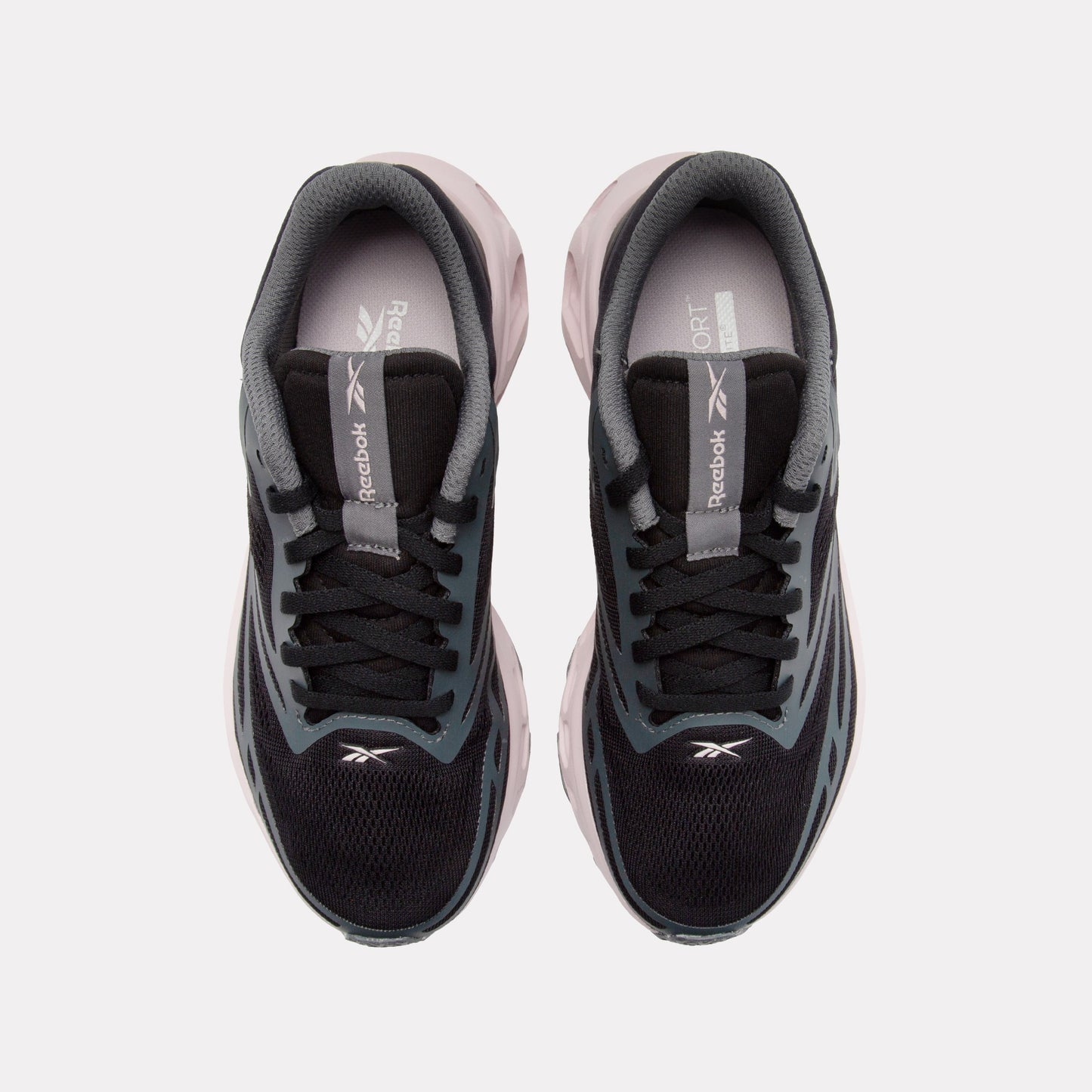 REEBOK FOOTWEAR WOMEN Fuel Flex Run Shoes BLACK/BLACK/PINK