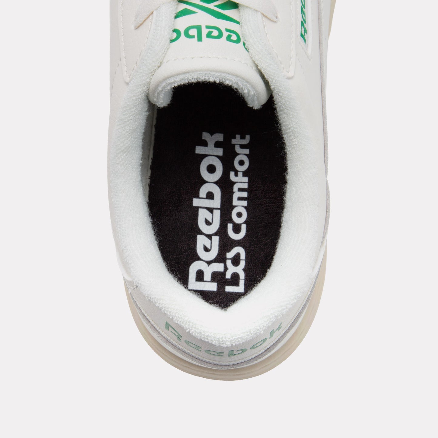 REEBOK FOOTWEAR MEN Court LXS Shoes CHALK/CLASSICGREEN/WHITE