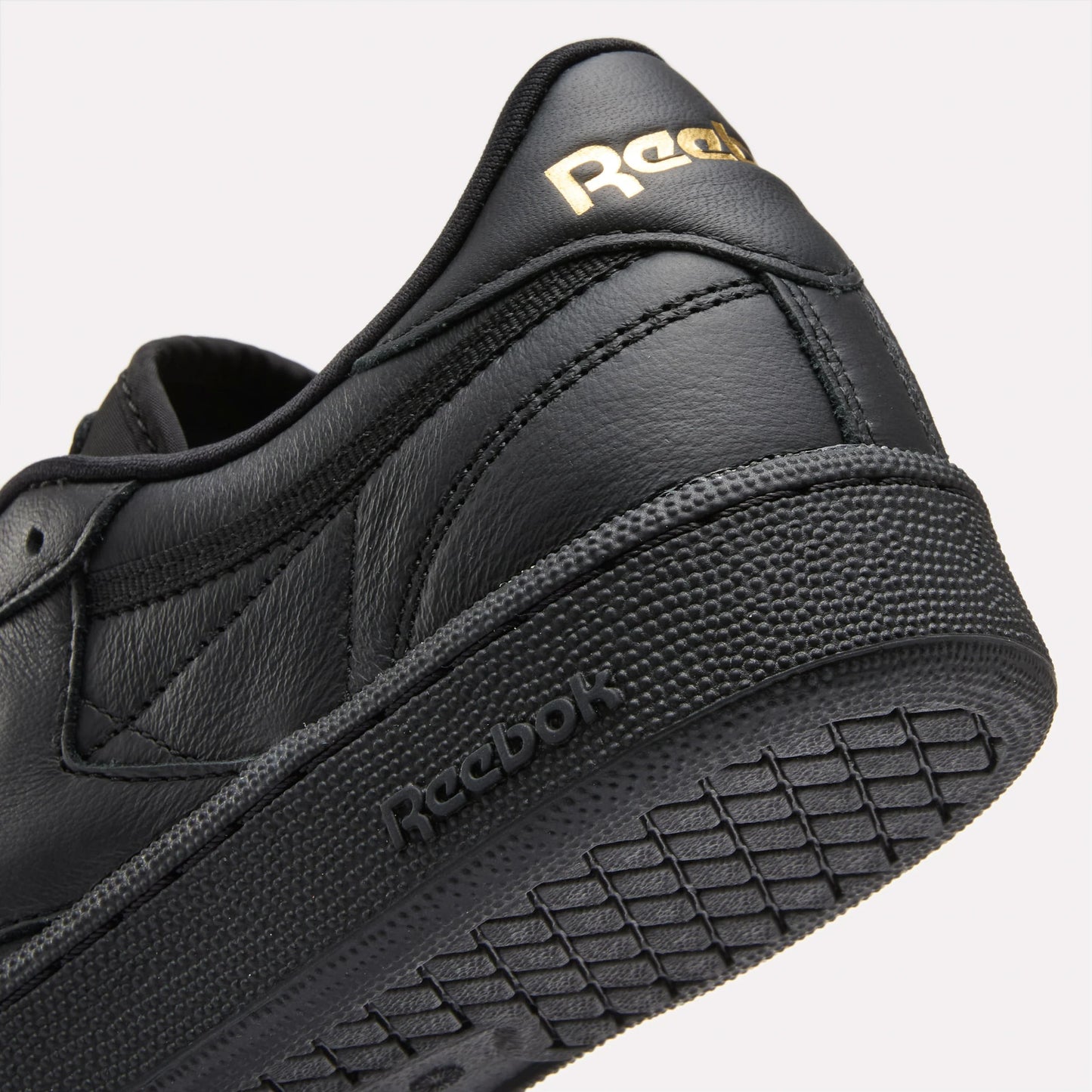 REEBOK FOOTWEAR WOMEN Club C 85 Shoes BLACK/GOLDMETALLIC