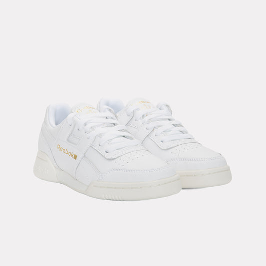 REEBOK FOOTWEAR WOMEN Workout Plus Shoes CHALK/GOLD/FTWRWHITE