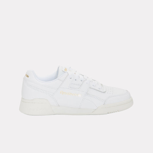 REEBOK FOOTWEAR WOMEN Workout Plus Shoes CHALK/GOLD/FTWRWHITE