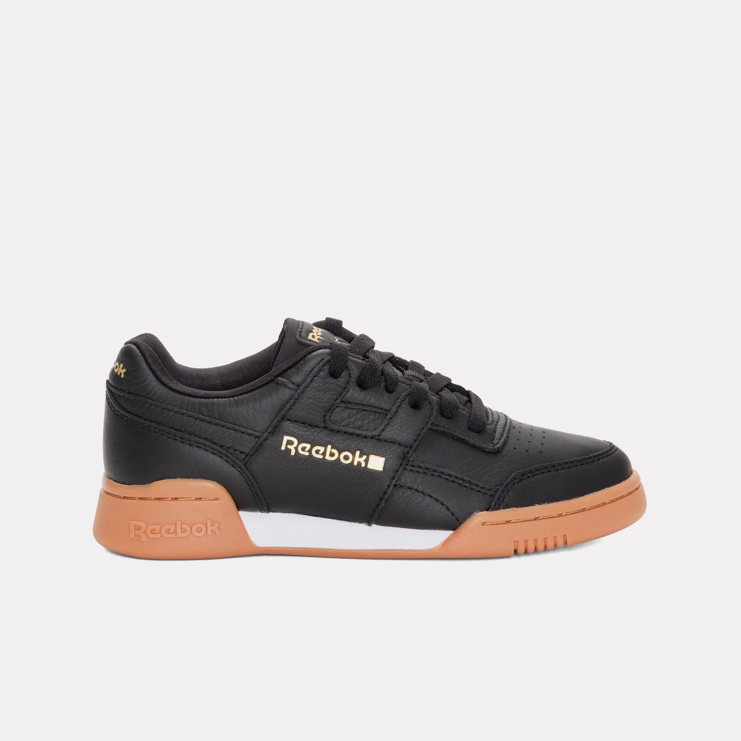 REEBOK FOOTWEAR WOMEN Workout Plus Shoes BLACK/FTWRWHITE/GUM