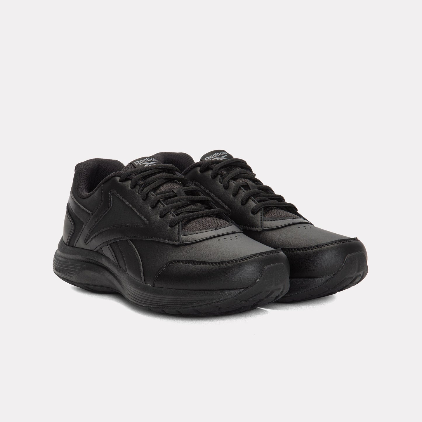 REEBOK FOOTWEAR MEN Walk Ultra 7 DMX Max Wide Shoes BLACK/CDGRY5/CROYAL