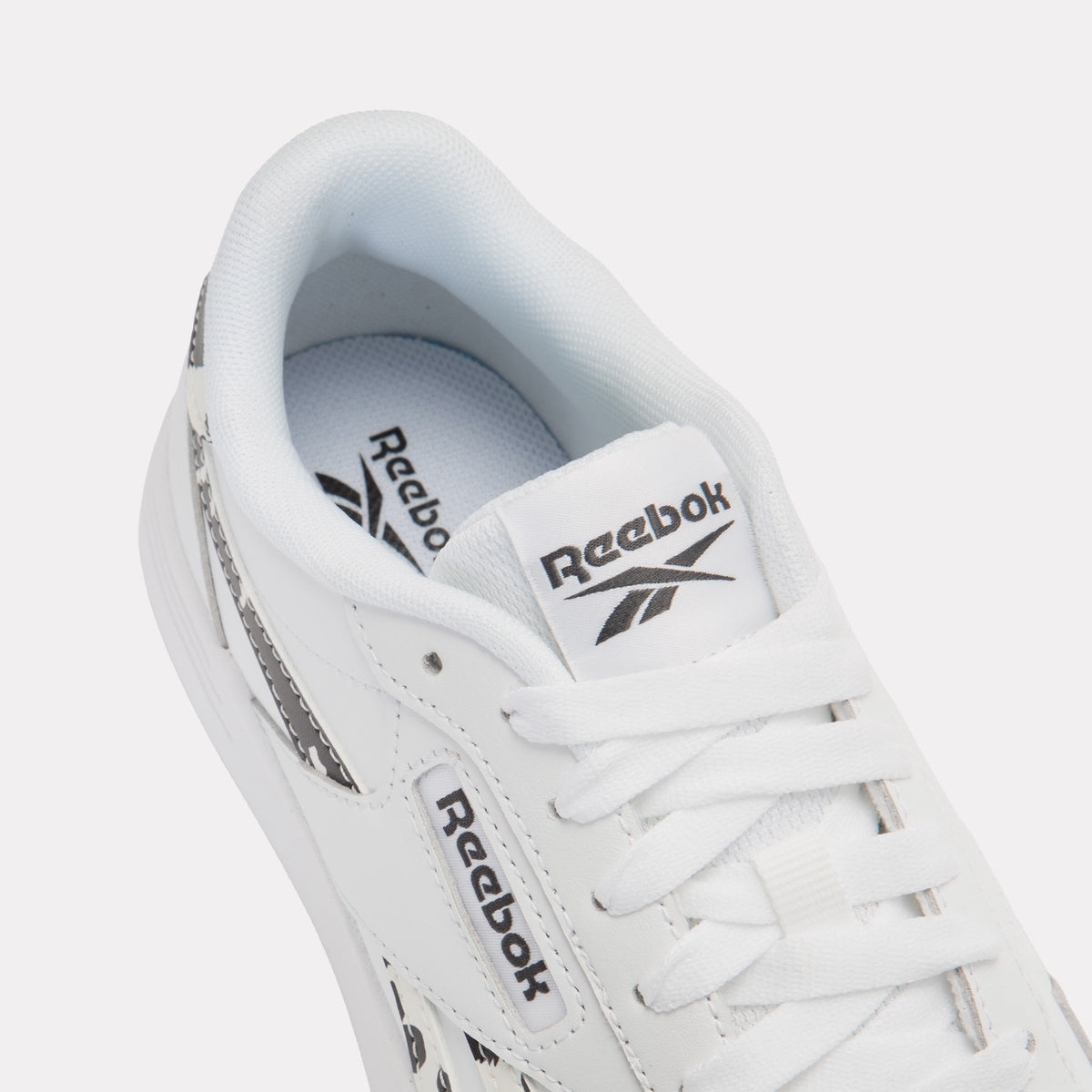 REEBOK FOOTWEAR WOMEN Court Advance Shoes FTWRWHITE/ALMOSTBLACK