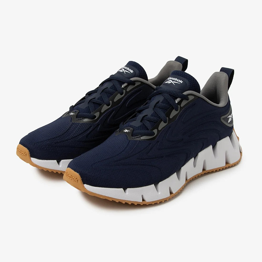 REEBOK FOOTWEAR MEN Zig Futaura Shoes VECTOR NAVY/WHITE/GUM