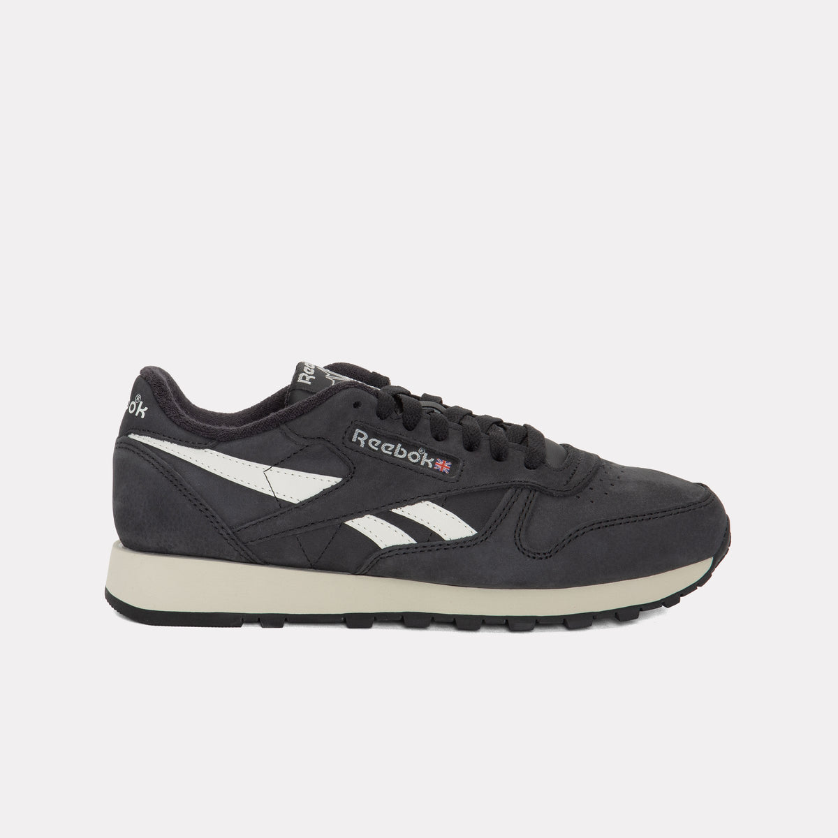 REEBOK FOOTWEAR MEN Classic Leather Shoes BLACK/FTWRWHITE/CHALK