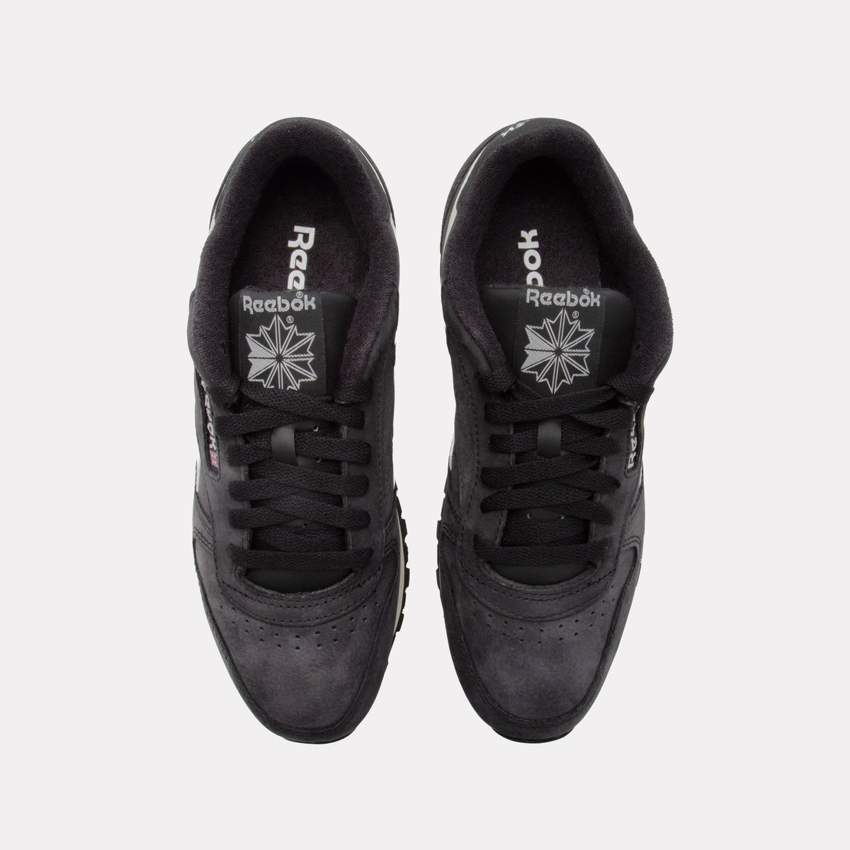REEBOK FOOTWEAR MEN Classic Leather Shoes BLACK/FTWRWHITE/CHALK