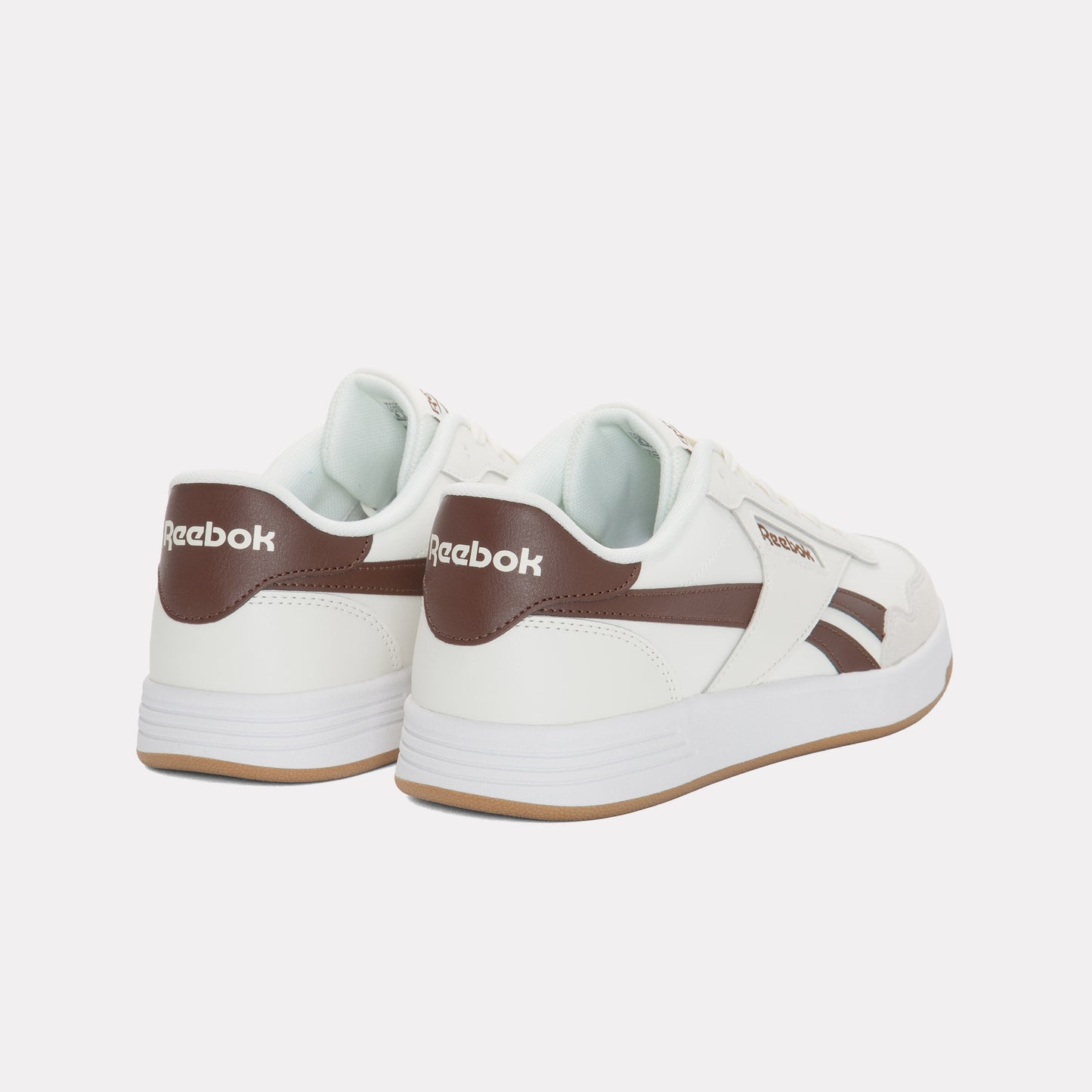 REEBOK FOOTWEAR MEN Court Advance Shoes CHALK/FORMALBROWN/GUM