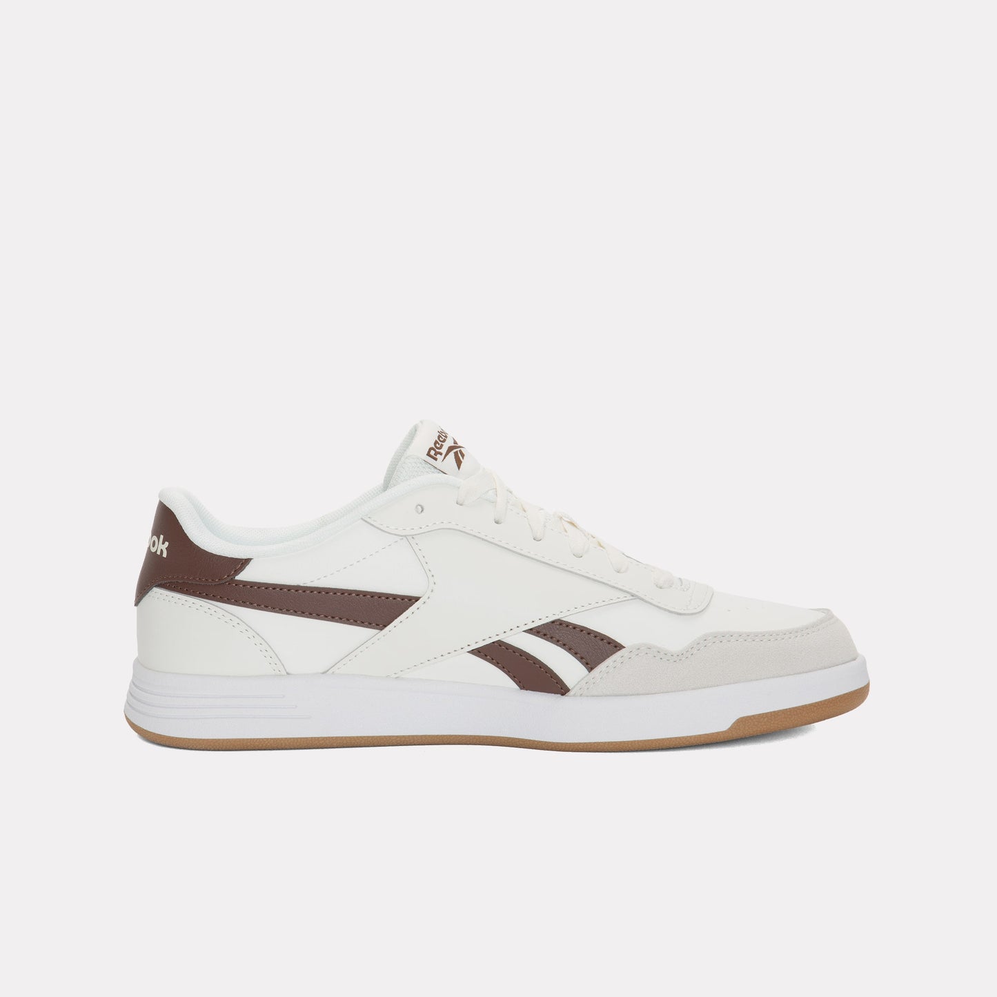 REEBOK FOOTWEAR MEN Court Advance Shoes CHALK/FORMALBROWN/GUM