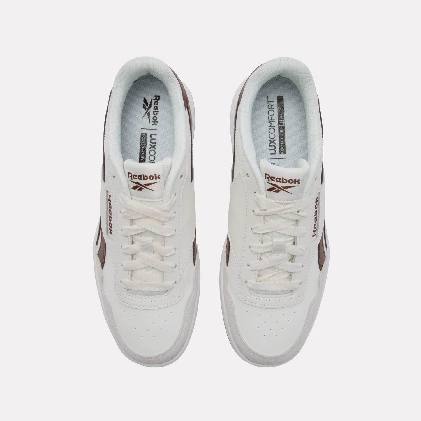 REEBOK FOOTWEAR MEN Court Advance Shoes CHALK/FORMALBROWN/GUM