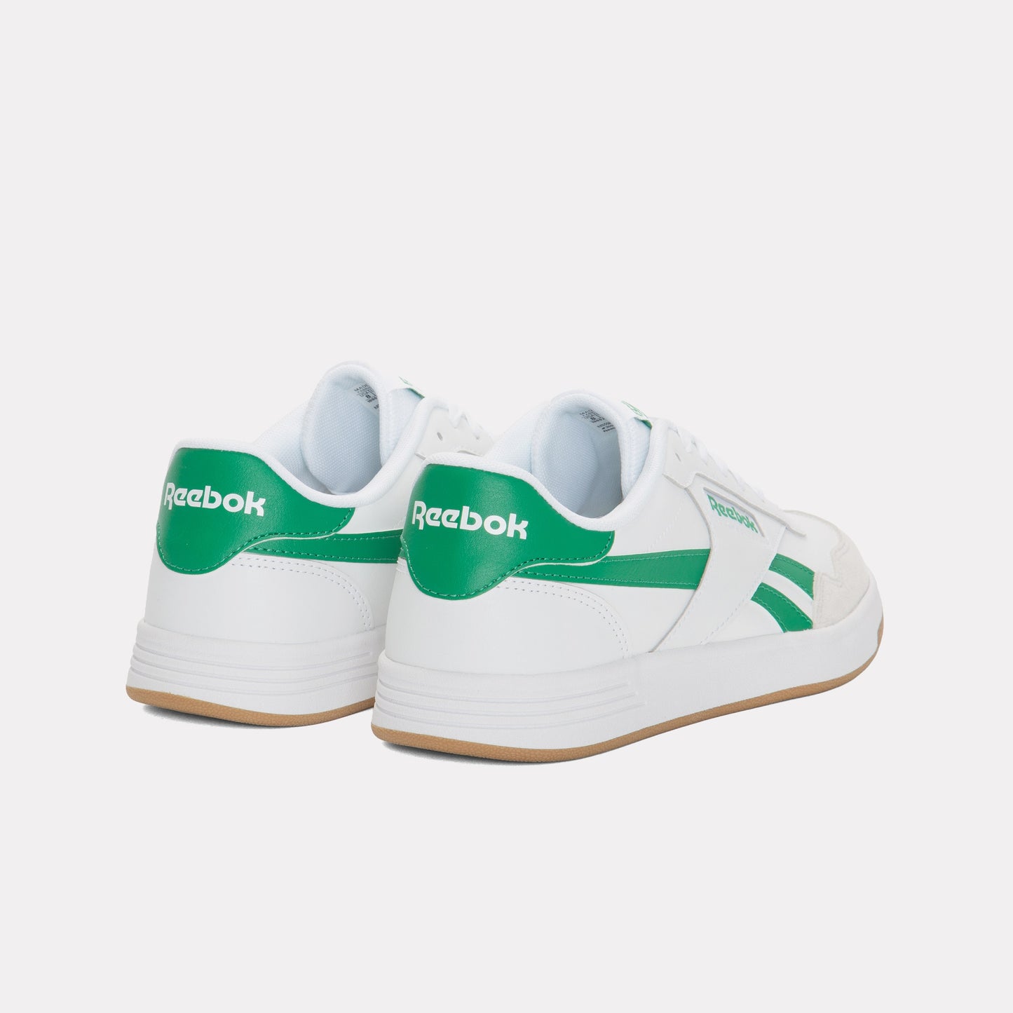 REEBOK FOOTWEAR MEN Court Advance Shoes WHITE/TEAMGREEN/GUM
