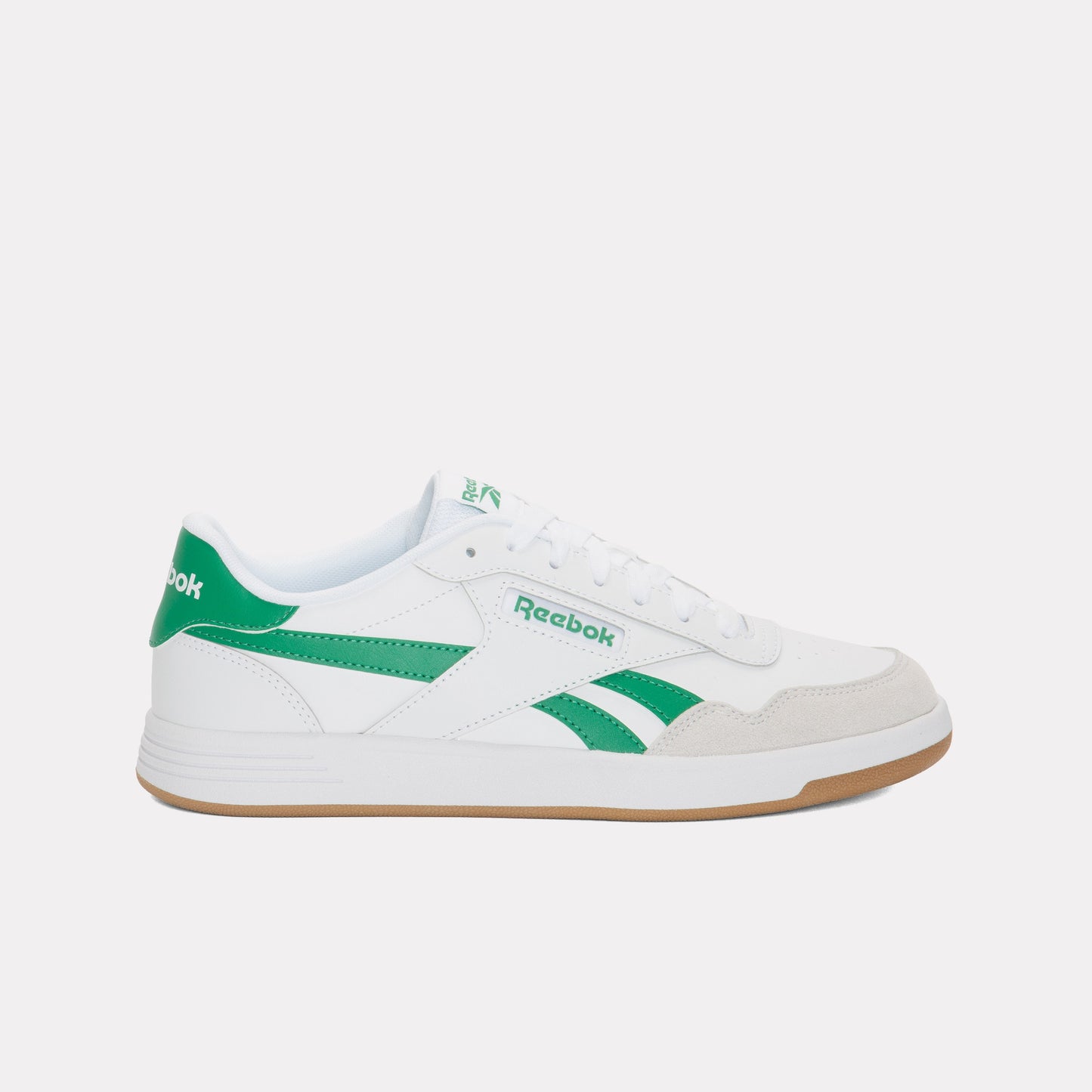 REEBOK FOOTWEAR MEN Court Advance Shoes WHITE/TEAMGREEN/GUM