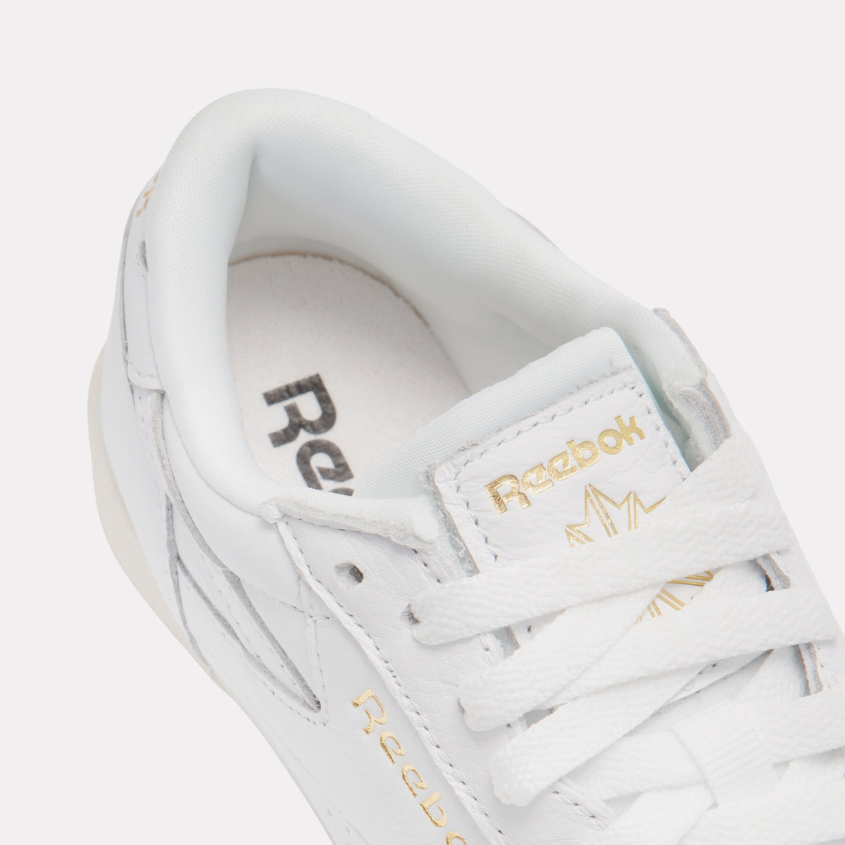 REEBOK FOOTWEAR WOMEN Freestyle Lo Shoes CHALK/GOLDMETALLIC/GUM