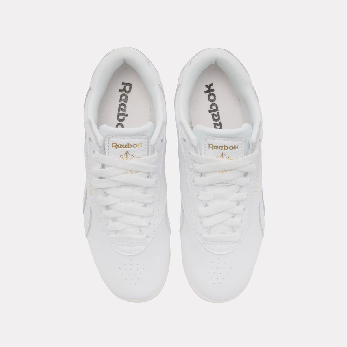 REEBOK FOOTWEAR WOMEN Freestyle Lo Shoes CHALK/GOLDMETALLIC/GUM