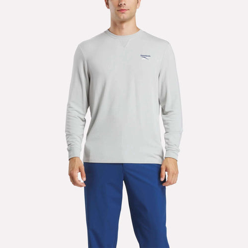 REEBOK APPAREL MEN Golf Sweater GREY #3