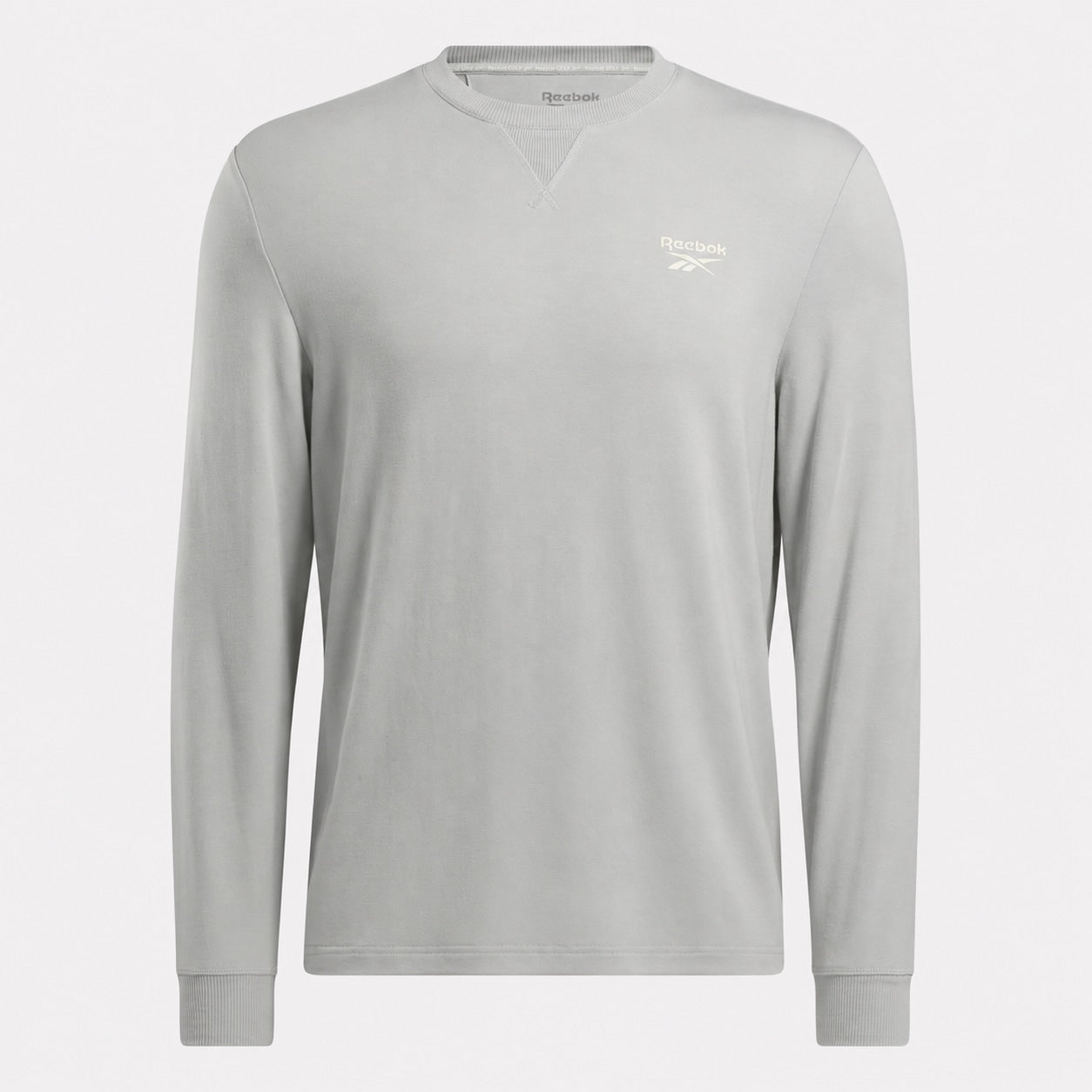 REEBOK APPAREL MEN Golf Sweater GREY #3