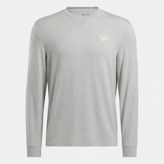 REEBOK APPAREL MEN Golf Sweater GREY #3