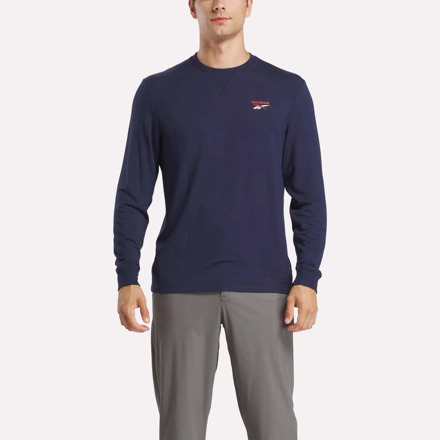REEBOK APPAREL MEN Golf Sweater VECTOR NAVY