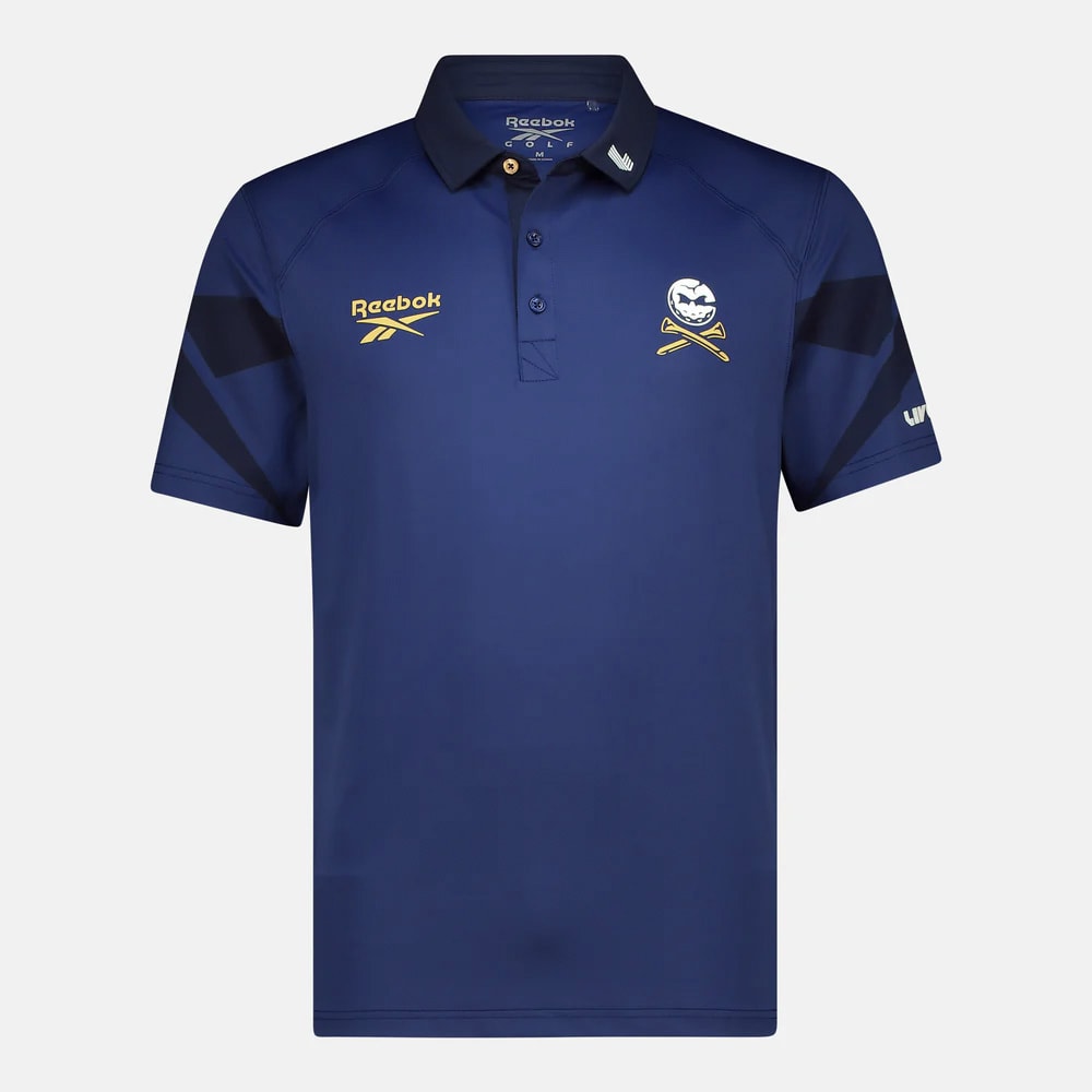 REEBOK APPAREL MEN Crushers GC Replica Golf Polo MIDNIGHT BLUE/VECTOR NAVY